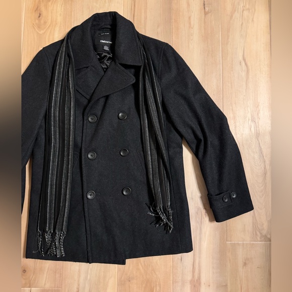 Claiborne Wool Peacoat Men’s Size Small - Picture 6 of 8